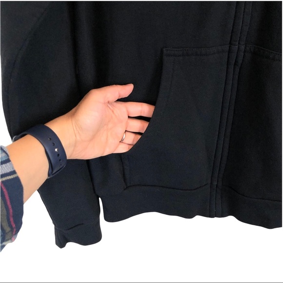 Bassnectar EDM Band Zip Up Skull Spellout Black Hoodie in size small - Picture 11 of 12